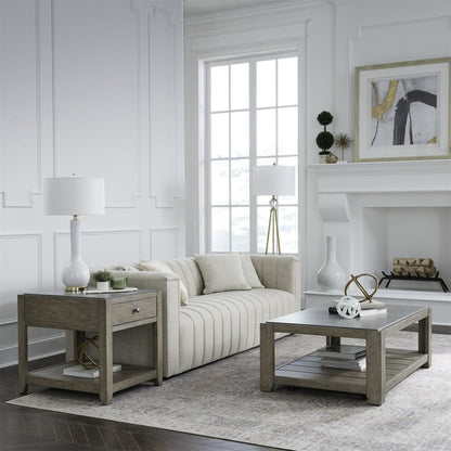 Millstone - 3 Piece Set (1 Cocktail 2 End Tables) - Nutmeg Table Sets by Liberty Furniture - Walls Furniture & Mattress
