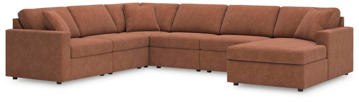 Modmax - Sectional - Spice Stationary Sectionals by Signature Design by Ashley® - Walls Furniture & Mattress