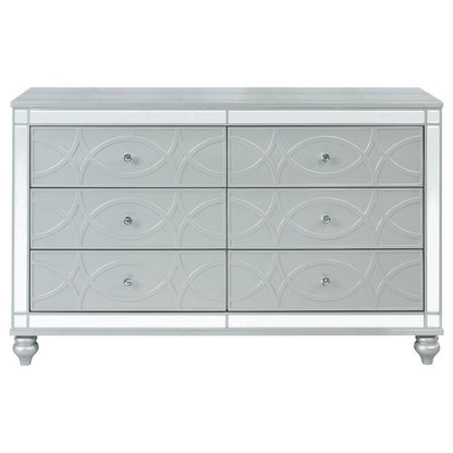 Gunnison - 6 - Drawer Dresser Dressers by CoasterEssence - Walls Furniture & Mattress