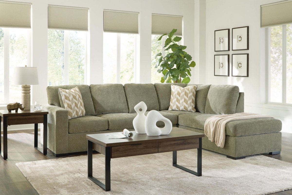 Bridgepoint - Sectional Stationary Sectionals by Signature Design by Ashley® - Walls Furniture & Mattress