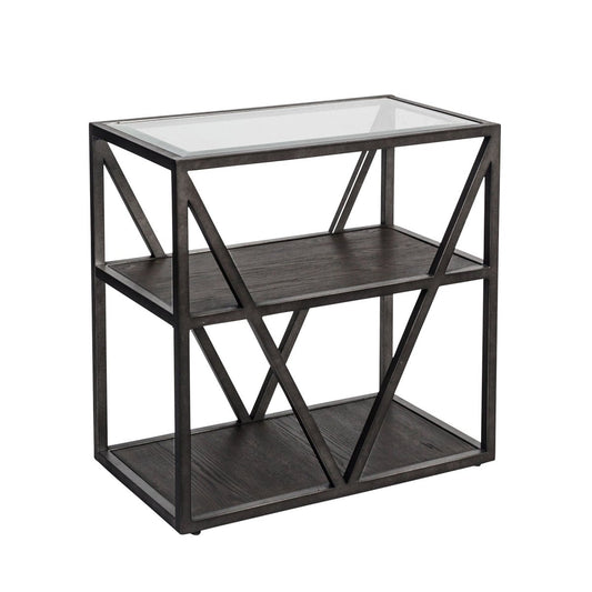 Arista - Chair Side Table - Dark Gray Chair Side Tables by Liberty Furniture - Walls Furniture & Mattress