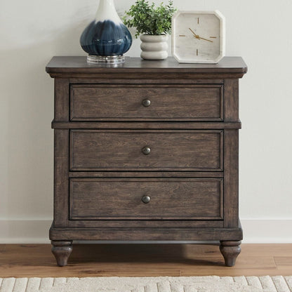 Twin Lakes - Nightstand With Charging Station Nightstands w/ Charging Stations by Liberty Furniture - Walls Furniture & Mattress