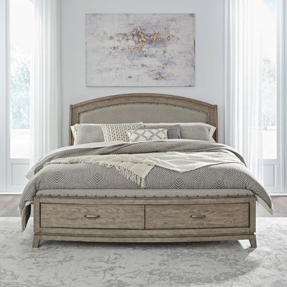 Avalon - Upholstered Storage Bed Storage Beds by Liberty Furniture - Walls Furniture & Mattress