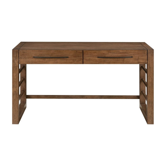 Shaker Lakes - Writing Desk - Harvest Brown Writing Desks by Liberty Furniture - Walls Furniture & Mattress