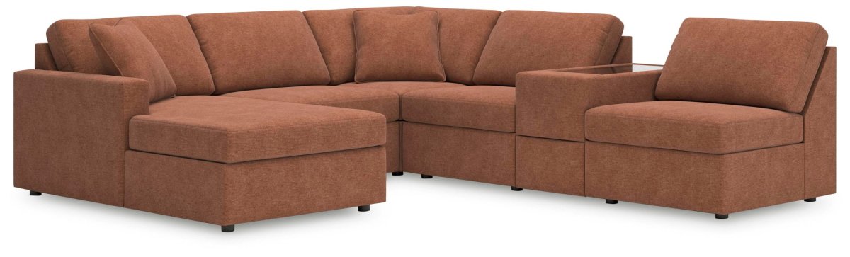 Modmax - Sectional - Spice Stationary Sectionals by Signature Design by Ashley® - Walls Furniture & Mattress