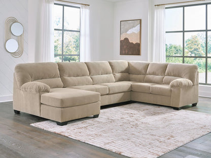 SimpleJoy - Sectional Stationary Sectionals by Signature Design by Ashley® - Walls Furniture & Mattress