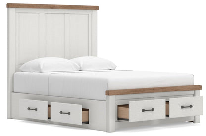 Savonport - Panel Storage Bed Storage Beds by Signature Design by Ashley® - Walls Furniture & Mattress