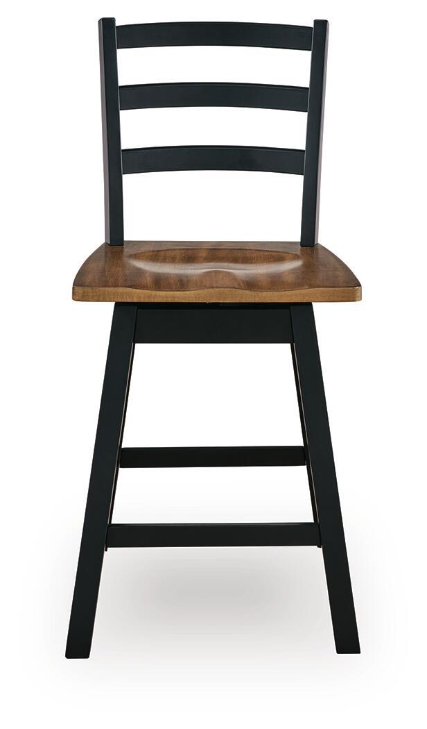 Wildenauer - Swivel Stool (Set of 2) Stool Sets by Signature Design by Ashley® - Walls Furniture & Mattress