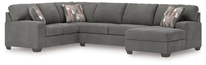 Seyler Lane - Sectional Stationary Sectionals by Benchcraft® - Walls Furniture & Mattress