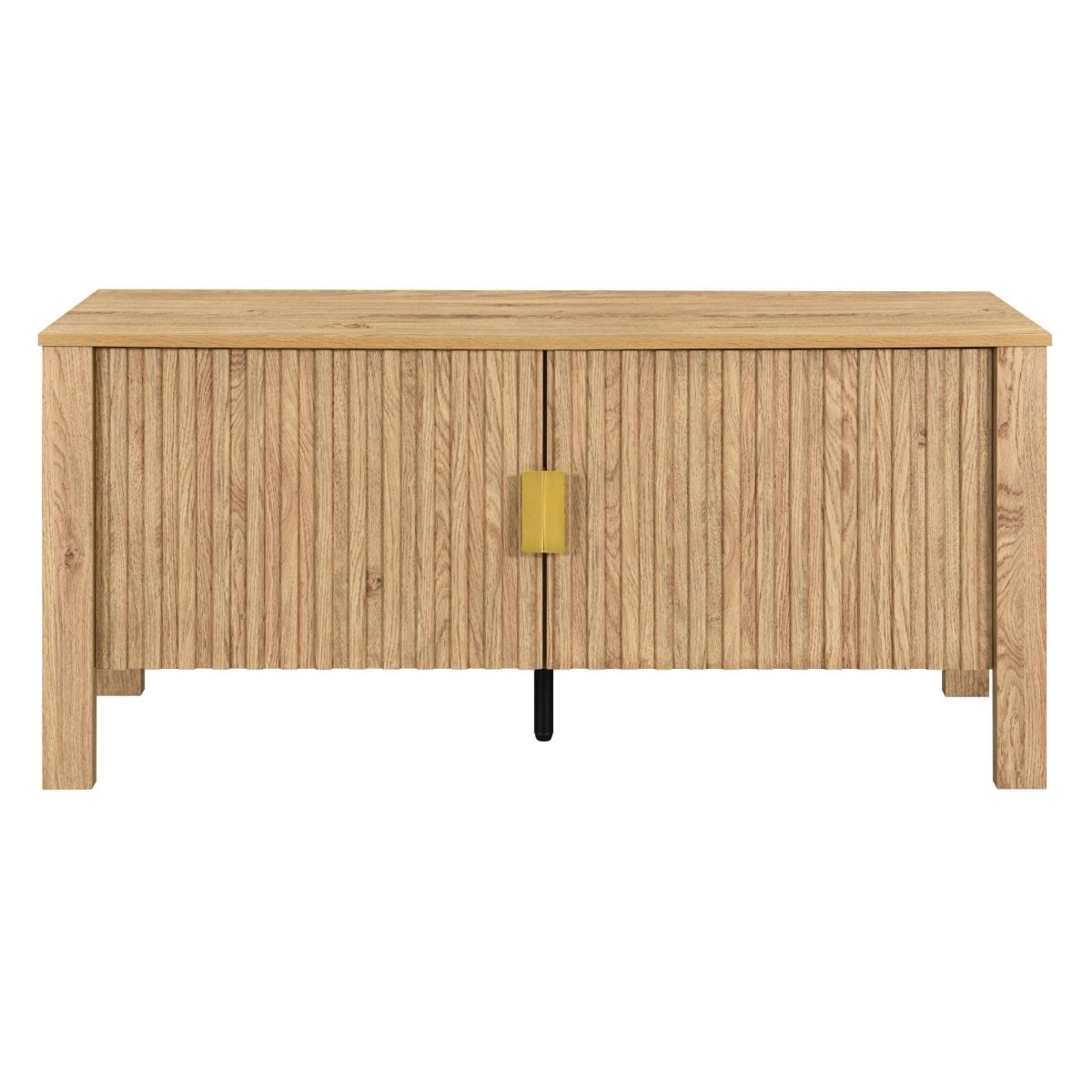 Thayer - 47" Two Door TV Console - Natural TV Stands by New Classic - Walls Furniture & Mattress