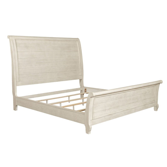 Farmhouse Reimagined - Sleigh Bed Sleigh Beds by Liberty Furniture - Walls Furniture & Mattress