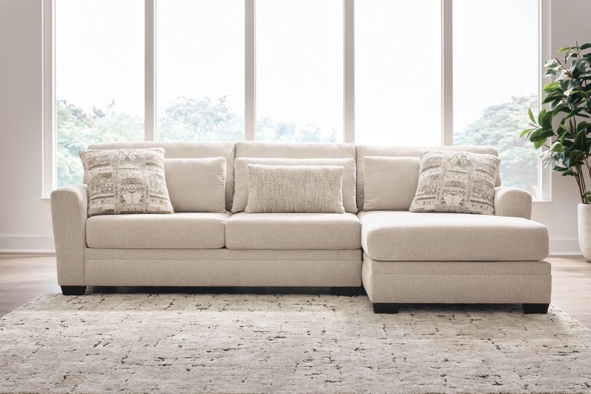 Mandi Point - Sectional Stationary Sectionals by Benchcraft® - Walls Furniture & Mattress