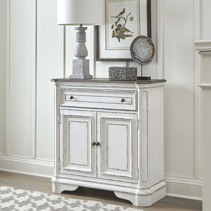 Magnolia Manor - Accent Cabinet - White Accent Cabinets by Liberty Furniture - Walls Furniture & Mattress