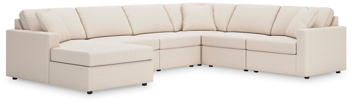 Modmax - Sectional - Oyster Stationary Sectionals by Signature Design by Ashley® - Walls Furniture & Mattress