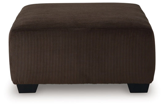 Kimlee - Chocolate - Oversized Accent Ottoman Accent Ottomans by Signature Design by Ashley® - Walls Furniture & Mattress