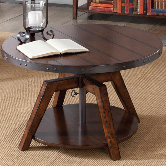 Aspen Skies - Motion Cocktail Table Cocktail Tables by Liberty Furniture - Walls Furniture & Mattress