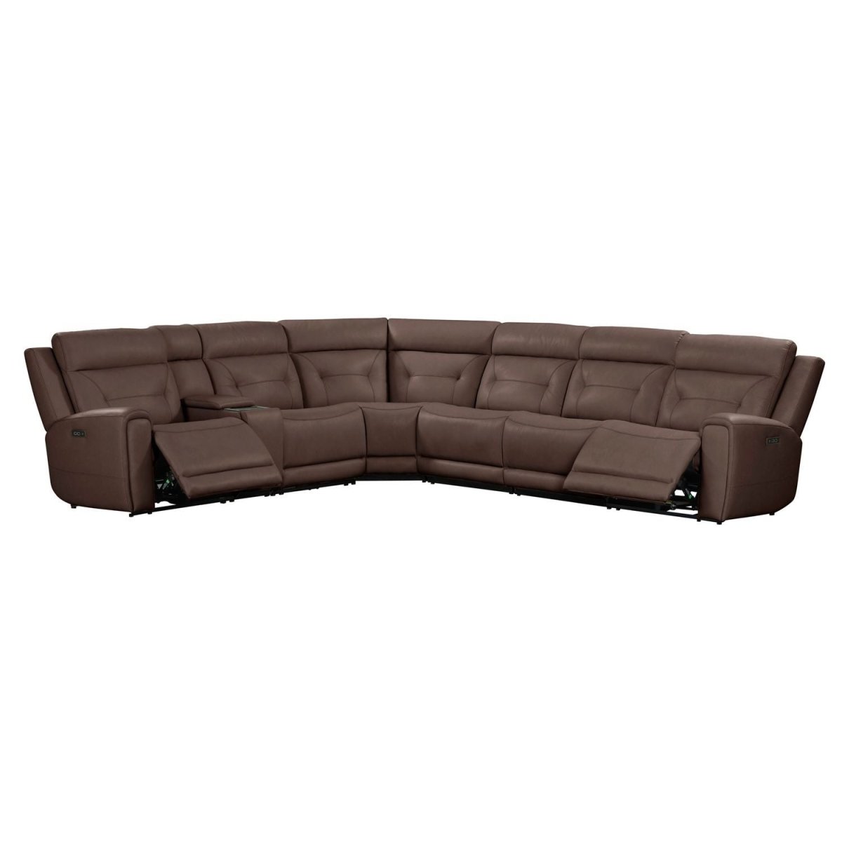 Beckham - Sectional Reclining Sectionals by Liberty Furniture - Walls Furniture & Mattress