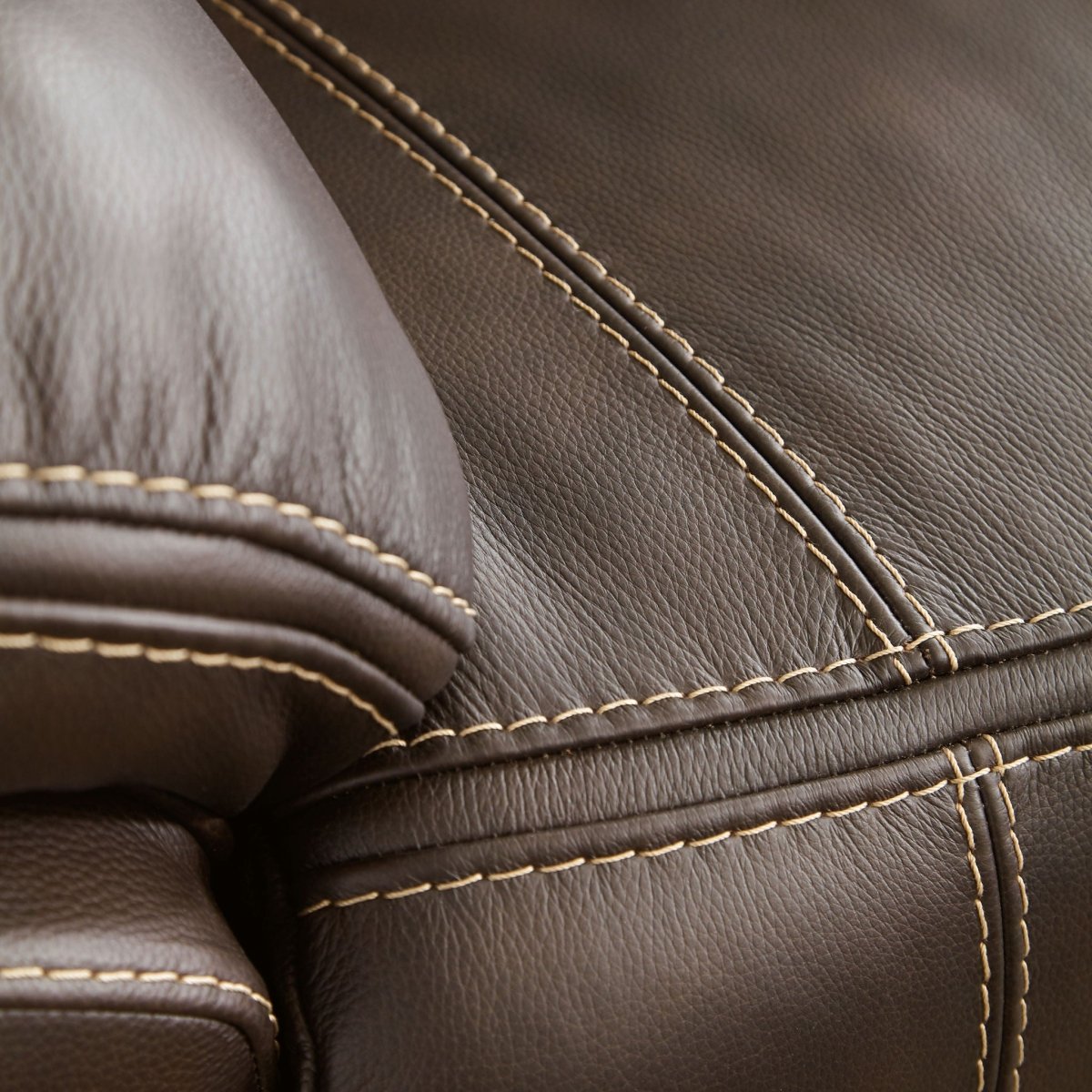 Dunleith - 4-Piece Power Reclining Sectional - Chocolate Reclining Sectionals by Signature Design by Ashley® - Walls Furniture & Mattress