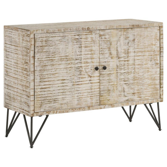 Eileen - 2 Door Wood Storage Accent Cabinet Accent Cabinets by CoasterEssence - Walls Furniture & Mattress
