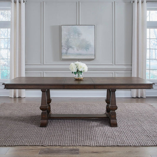 Provence Park - Trestle Table - Brown Dining Tables by Liberty Furniture - Walls Furniture & Mattress