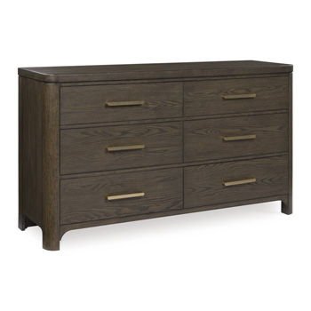 Radkin - Dresser - Burnished Brown Dressers by Signature Design by Ashley® - Walls Furniture & Mattress