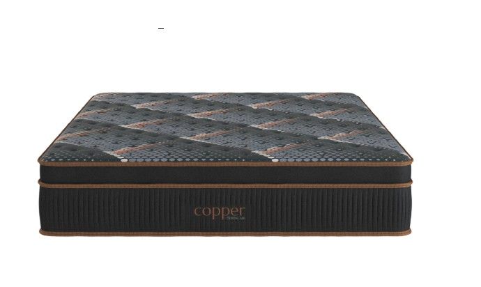 Copper Hybrid Plush Eurotop Twin Mattress Hybrid Mattresses by Spring Air - Walls Furniture & Mattress