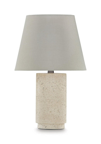 Bronnerdale - Poly Table Lamp - Beige Table Lamps by Signature Design by Ashley® - Walls Furniture & Mattress