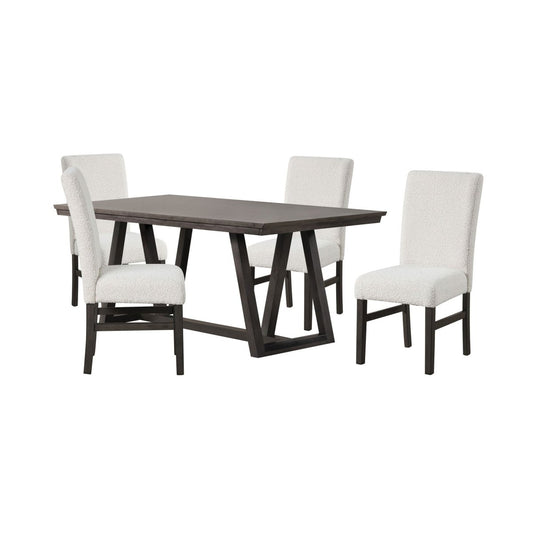 High Line - Dining Table Set 5 Piece Dining Room Sets by New Classic - Walls Furniture & Mattress
