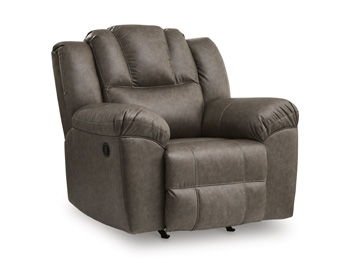 Lowilla - Rocker Recliner - Driftwood Rocker Chairs by Signature Design by Ashley® - Walls Furniture & Mattress