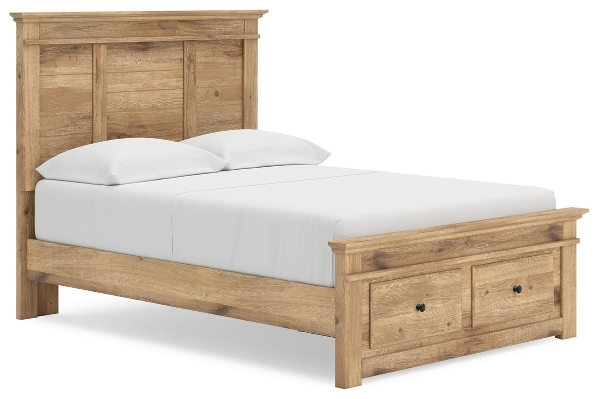 Makidern - Panel Storage Bed With Storage Footboard Storage Beds by Signature Design by Ashley® - Walls Furniture & Mattress