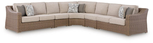 Laguna Heights - Outdoor Sectional Stationary Sectionals by Signature Design by Ashley® - Walls Furniture & Mattress