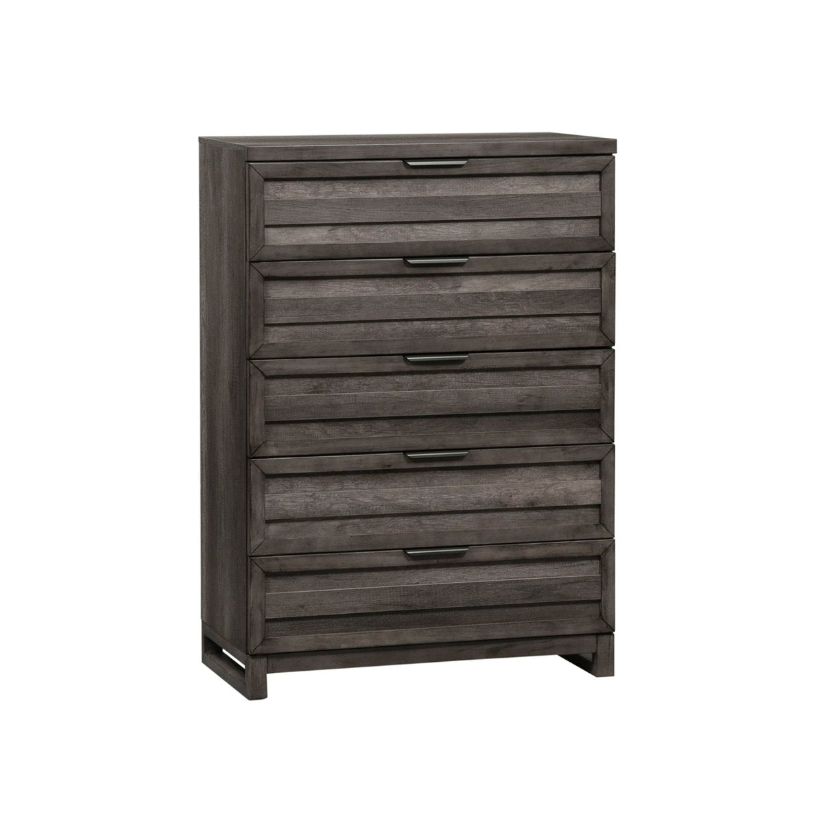 Tanners Creek - 5 Drawer Chest - Dark Gray Accent Chests by Liberty Furniture - Walls Furniture & Mattress