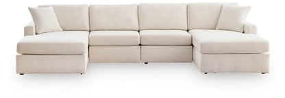 Modmax - U-Shaped Sectional - Oyster Stationary Sectionals by Signature Design by Ashley® - Walls Furniture & Mattress