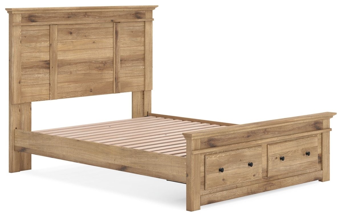Makidern - Panel Storage Bed With Storage Footboard Storage Beds by Signature Design by Ashley® - Walls Furniture & Mattress