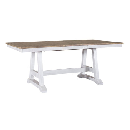Lindsey Farm - Trestle Table Dining Tables by Liberty Furniture - Walls Furniture & Mattress