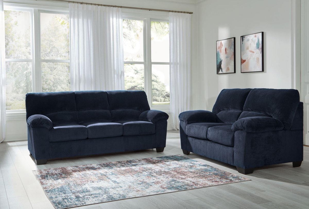SimpleJoy - Living Room Set Stationary Sofas & Loveseats by Signature Design by Ashley® - Walls Furniture & Mattress