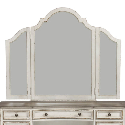 Magnolia Manor - Vanity Mirror - White Vanity Mirrors by Liberty Furniture - Walls Furniture & Mattress