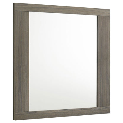 Fenwick - Dresser Mirror - Gray Oak Bedroom Mirrors by Coaster Fine Furniture - Walls Furniture & Mattress