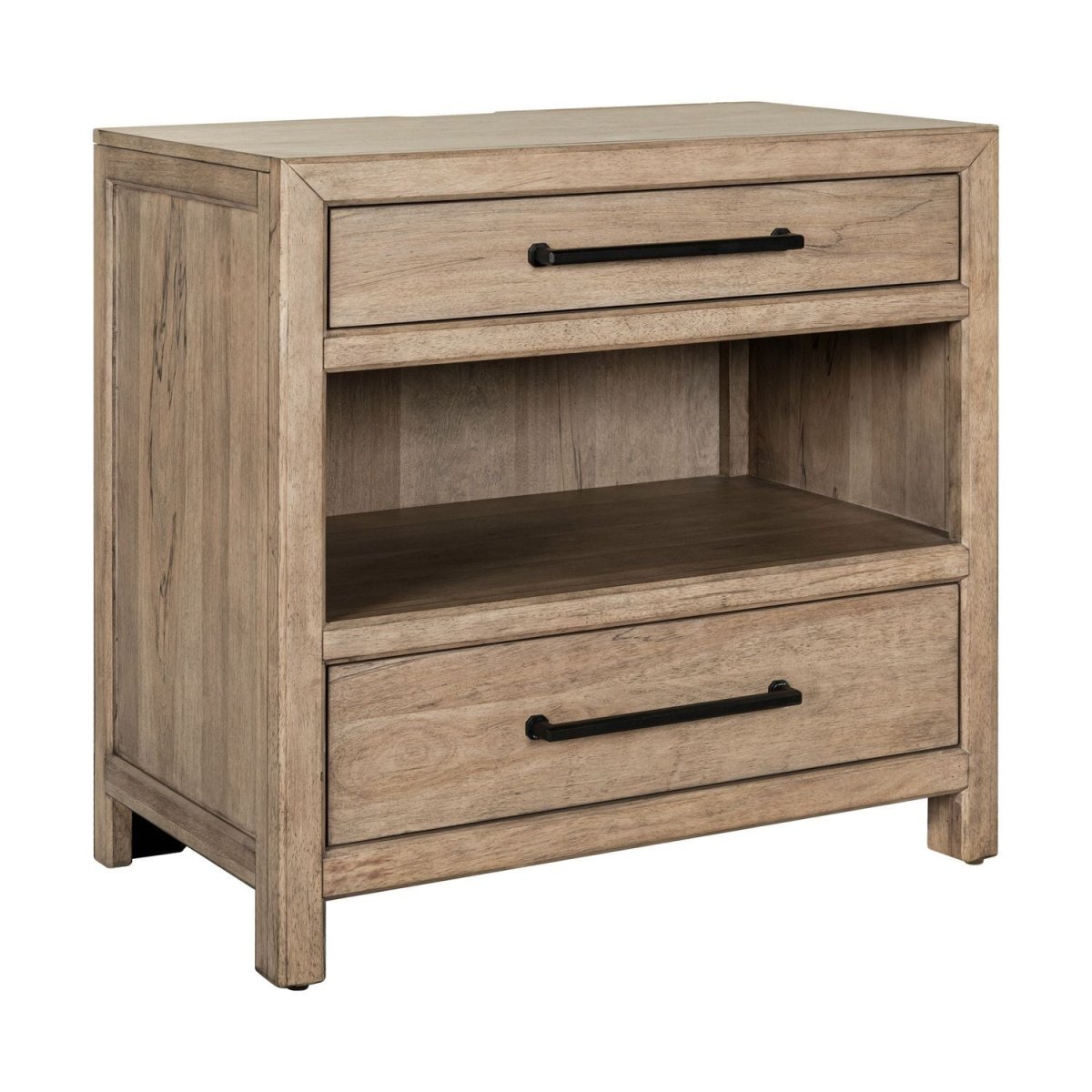 Proximity Place - Bedside Chest With Charging Station - Brown Bedside Chests by Liberty Furniture - Walls Furniture & Mattress