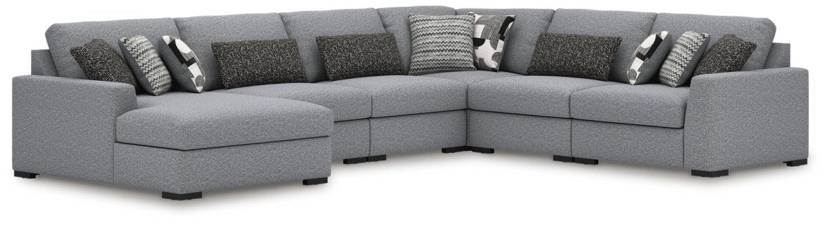 Bealton - Sectional Stationary Sectionals by Benchcraft® - Walls Furniture & Mattress