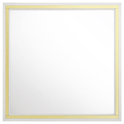 Lucia - Dresser Mirror Bedroom Mirrors by Coaster Fine Furniture - Walls Furniture & Mattress