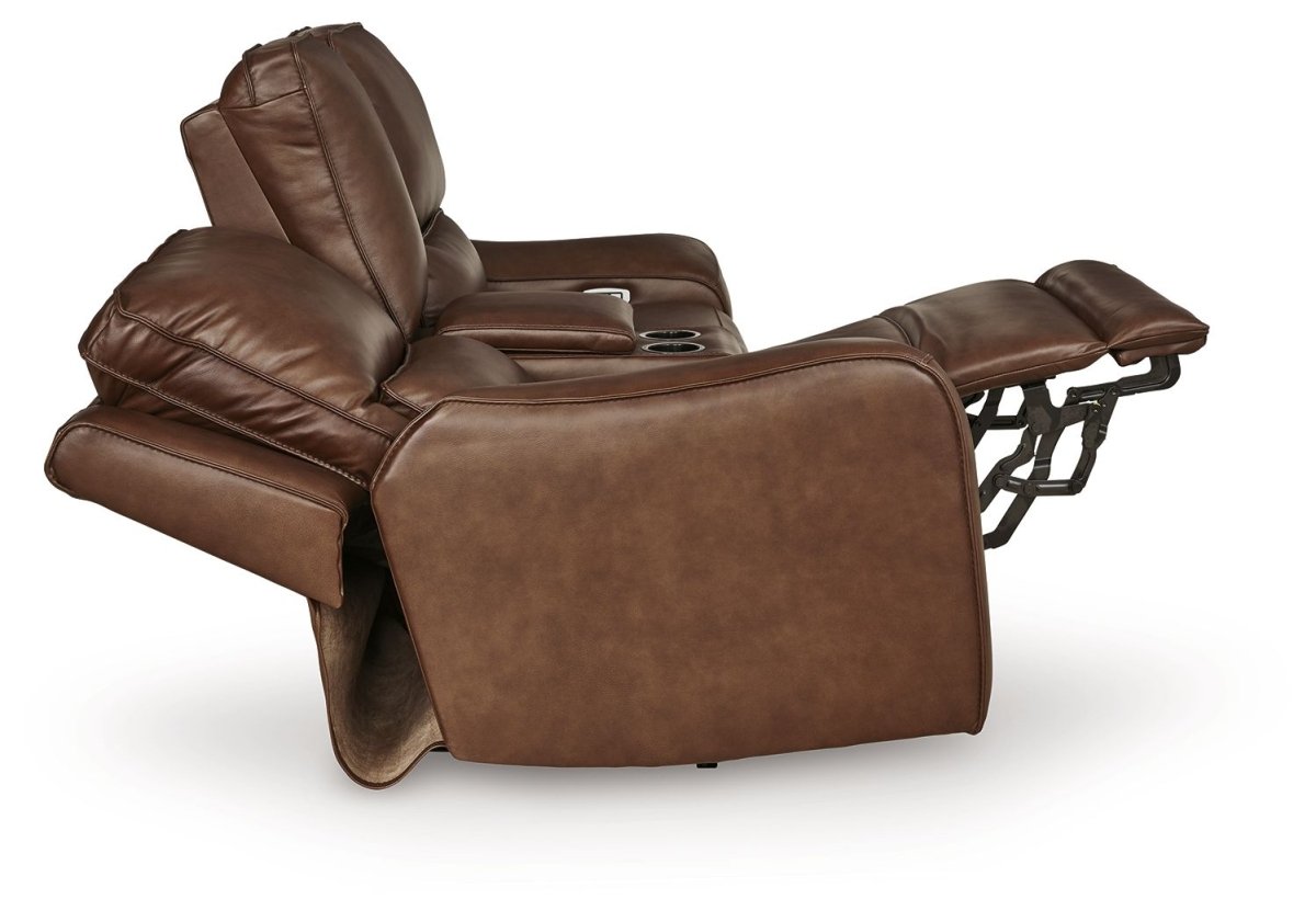 DeepWakes - Power Reclining Loveseat / Console / Adjustable Headrest Reclining Loveseats by Signature Design by Ashley® - Walls Furniture & Mattress