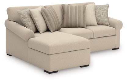 LadyMae - Sectional Stationary Sectionals by Benchcraft® - Walls Furniture & Mattress