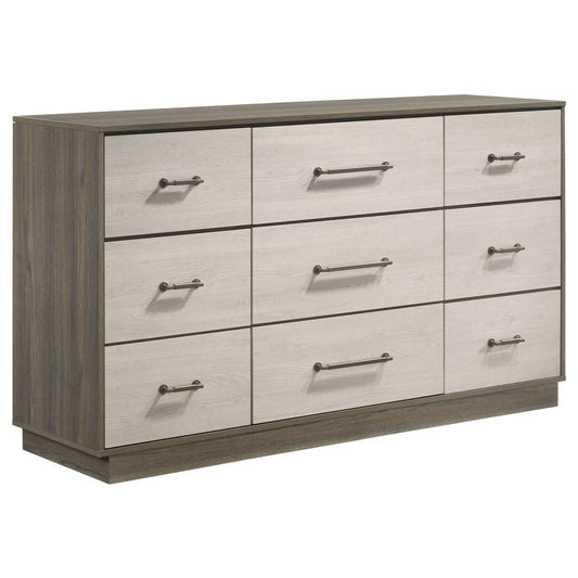 Fenwick - 9 - Drawer Dresser Dressers by Coaster Fine Furniture - Walls Furniture & Mattress