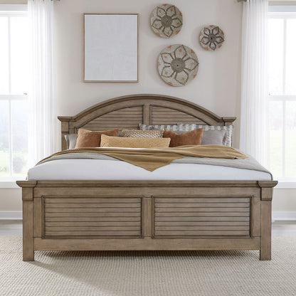 Summer House - Panel Bed Panel Beds by Liberty Furniture - Walls Furniture & Mattress