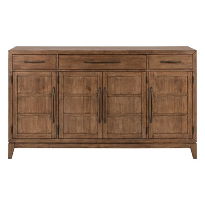 Shaker Lakes - Buffet - Harvest Brown Buffets by Liberty Furniture - Walls Furniture & Mattress