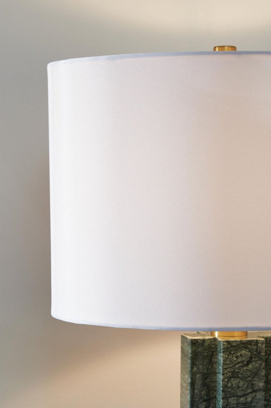 Keegan - Marble Table Lamp - Green Table Lamps by Signature Design by Ashley® - Walls Furniture & Mattress