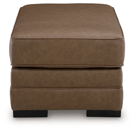 VillaCourt - Caramel - Ottoman Upholstered Ottomans by Benchcraft® - Walls Furniture & Mattress