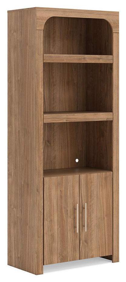 Dovander - Display Cabinet - Brown Display Cabinets by Signature Design by Ashley® - Walls Furniture & Mattress