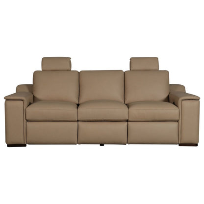 Armon - Sofa With Power Footrest & ZG - Oslo Fawn Reclining Sofas by Liberty Furniture - Walls Furniture & Mattress